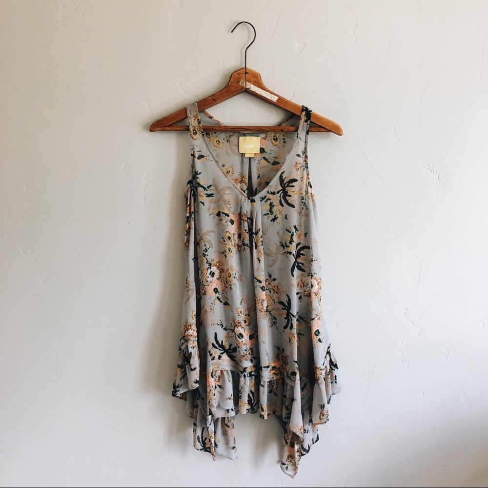Anthropologie // Maeve Floral Tunic